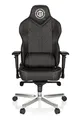 hjh OFFICE 734270 Computer Stuhl GAMEBREAKER Colossus Kunstleder Schwarz robuster Gaming Chefsessel mit breiter Sitzfläche