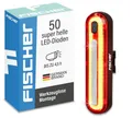 FISCHER Fahrrad-LED-Rückleuchte, 50 Dioden