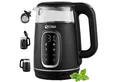 ecosa Wasserkocher EO-697, 1.7 l, 2200 W, Großes digitales Farb-Touchdisplay mit Sensortasten