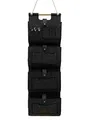 DeSen Hängeorganzier für Tür und Wand, Home-Organizer zum Aufhängen, Wandtasche, Untensilientasche, Hängende Aufbewahrungstasche für Garderobe, Bad, Küche Multifunktionstaschen + 3 Schlüsselanhänger