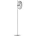 Lumicom Stehleuchte, Weiß, Metall, Oval,Oval, 40x160x40 cm, Lampen & Leuchten, Innenbeleuchtung, Stehlampen, Stehlampen
