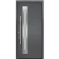 EcoStar Haustür Isopro Secur IPS 780S 110 cm x 210 cm Anthrazit-Met. DIN Links