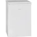 Bomann® Gefrierschrank, 85 Liter Nutzinhalt, Gefrierschrank klein mit 3 Gefrierschubladen u. Eiswürfelschale, Mini Fridge mit stufenloser Tempera... - Weiß