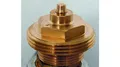 Heizungsventiladapter für Gampper M20 (6) bis 10 mm Tiefe (Messing)