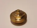 1 Adapter Metall für Gampper M 20 bis 10mm Tiefe (6) Ventil Heizkörperthermostat