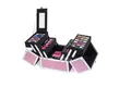 MYA Cosmetics MYA Super Cube Make-up-Set mit Lidschatten, Rouge, Gesichtspuder und Lipgloss, tragbare Tasche mit Griff