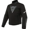 Dainese Veloce D-Dry, Textiljacke wasserdicht - Schwarz/Grau/Weiß - 46