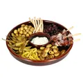 Juego Tapas Schale Ø33,5cm Ton Cazuela groß Dipschälchen Antipasti Fingerfood