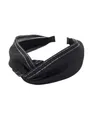 axy Haarreif Haarreif mit raffinierten Knoten und Jeans Stoff, Vintage Klassik-Look Damen Haareifen Haarband