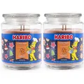 Haribo Christmas Bakery 2 x 510 g Gummibären Duftkerze im Glas Set