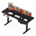 SANODESK Schreibtisch Elektrisch höhenverstellbarer Schreibtisch (inkl. vielseitigem Zubehör, 2-Fach-Teleskop mit Memory-Steuerung & Sitz-Steh-Erinnerung), schnelle Montage, Max. Load: 100 KG, verschiedene Größen zur Auswahl 160 cm x 75 cm