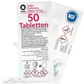 50x Wasserreinigunstabletten für 1250 Liter Trinkwaser Notfall / Vorsorge / Outdoor / Reiseapotheke