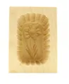 2 x Butterform eckig Buttermodel aus Ahornholz für 125 g Butter  Motiv Edelweiß