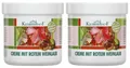 Creme mit Rotem Weinlaub 2 x 250 ml Creme Fußcreme Beincreme Venencreme