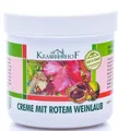 Kräuterhof mit rotem Weinlaub 250ml - Pflegende Creme für Beine und Füße