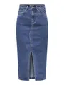 ONLY Onlsiri Front Slit Skirt DNM Gua Noos