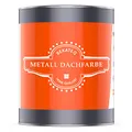 BEKATEQ Dachfarbe 3 in 1 Rotbraun 5L in seidenglänzend, für Metalldach, Blechdach, Eternit - Blechdachfarbe & Sockelfarbe, Metallschutzlack, Dachbeschichtung LS-580