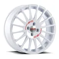 OZ SUPERTURISMO WRC race white + red lettering 7.0Jx18 4x108 ET20 R39820302