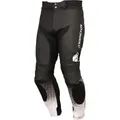 Modeka Yron Motorrad Lederhose, schwarz-weiss, Größe 54 für Männer