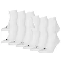 PUMA Quarter Plain 3P Socken Weiß Weiss, 35/38 Unisex