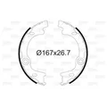 VALEO Bremsbackensatz, Feststellbremse 564186 Hinterachse für HYUNDAI