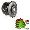 EBC B06 Bremsen Kit Hinten Beläge Scheiben für Audi TT (FV) Seat Leon 5F