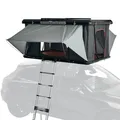 Prime Tech Hartschalen-Autodachzelt Utah L schwarz/grau - Aluminium-Leichtbau