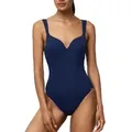 Triumph Summer Glow OWP Padded Swimsuit Marine B 38 Damen