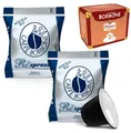 Kaffeekapseln Borbone Nespresso Mischung BLAU kompatibel mit Nespresso Maschinen