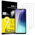 NEW'C 3 Stück für Xiaomi Redmi 14C,Redmi 14R, Redmi A3 Pro für Panzerglas, Frei von Kratzern, 9H Härte, HD Displayschutzfolie, 0.33mm Ultra-klar, Ultrabeständig