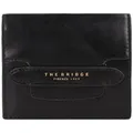 The Bridge Lucrezia Geldbörse RFID Schutz Leder 11 cm  schwarz