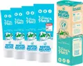 DENTAL DELIGHT Polar Punch Zahnpasta (TESTSIEGER), Vegane 75 ml (4er Pack) 