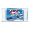 Spontex Polish Edelstahlputz Reinigungsschwamm 19321001 , 1 Packung = 1 Stück