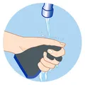 Edelstahl-Scheuerschwamm Spontex für Töpfe, Reinigung, Haushalt