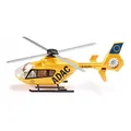 Siku 2539, ADAC Rettungshubschauber, 1:55, Metall/Kunststoff, Gelb, Bewegliche Rotoren