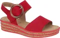 Gabor 64.550 Damen Sandalette - Riemchen Sandalen rot Elegant NEU