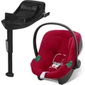 Cybex Aton B2 i-Size Babyschale inkl. Base One Dynamic Red - Rot