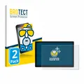 2x Schutzfolie Matt für Antemper D115 10.1" Displayschutz Antireflektierend