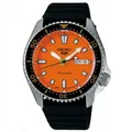 Seiko 5 Sports SRPL89K1 Herrenuhr Automatik 100m Gummi Orange Zifferblatt