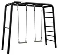 BERG Spiel- und Fitnessgerät PlayBase Medium + Swing set Stahl zum Eingraben