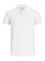 JACK & JONES Herren Jjebasic Noos Poloshirt, Weiß, XS EU