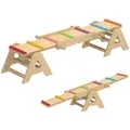 Aiyaplay Kinderwippe, Mehrfarbig, Holz, 38x133 cm, unisex, Outdoor Spielzeug