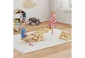 AIYAPLAY Wippe Kinderwippe (Holzwippe und Schwebebalken, 1-tlg., 2 in 1 Kinder Gartenwippe) für 2-4 Jahre, Mehrfarbig 133 x 38 x 24 cm