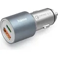 Hama 00125127, Auto, Zigarettenanzünder, Grau, Metallisch - Grau/Silber