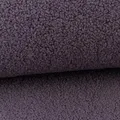 Boucle Stoff Teddystoff Kunstfell Teddy Fur uni lila 1,5m Breite