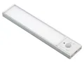 LUXULA LED-Schrankleuchte mit Bewegungsmelder, 2,2W, 70lm, CCT, IP20, dimmbar, silber, 20cm LX300310