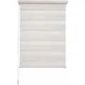 Doppelrollo Klemmfix-Duo-Rollo, Liedeco, Lichtschutz, ohne Bohren, Klemmfix, 1 Stück beige 100 cm x 160 cm