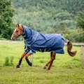 Horseware Ireland Outdoordecke 50g + 100g + 200g Liner Amigo® Bravo 12 Bundle Weidedecke Navy/Titanium Grey & Silver 125 (5'9) - Navy/Grau