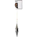 Toya Vorel Senklot 400g 6 Meter mit automatischem Einzug und Magnet Richtlot Maurerlot Lot Schnurlot (17310)