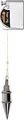 Vorel Senklot 400g 6 Meter mit automatischem Einzug und Magnet Richtlot Maurerlot Lot Schnurlot